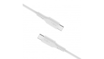 Fixed | Liquid Silicone Cable USB-C/USB-C, 2m, 60W | FIXDLS-CC2-WH