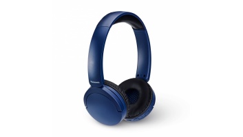 Panasonic RB-HF630BE-A Wireless Headphones, Blue | Panasonic