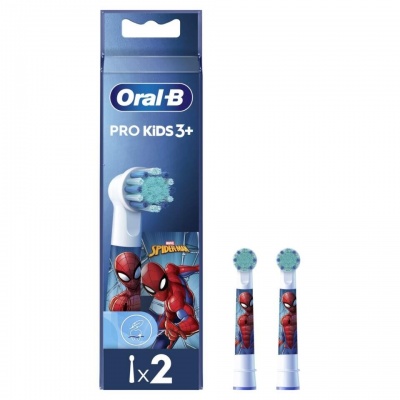 Oral-B Electric Toothbrush Heads | EB10-2 Kids Spiderman | Heads | For kids | Number of brush heads included 2