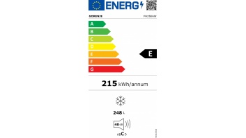 Gorenje Freezer FH25EAW, Energy efficiency class E, Chest, Free standing, Height 84.7 cm, Total net capacity 248 L, White