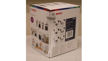 SALE OUT. Bosch MCM3110W Food processor, 800W, Bowl capacity: 2.3L, 2 speed settings, White/Grey | Bosch | Kitchen machine Multi Talent 3 | MCM3110W | 800 W | Number of speeds 2 | Bowl capacity 2,3 L | White | DAMAGED PACKAGING