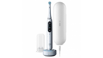 Oral-B | Electric Toothbrush | iO10 Series | Rechargeable | For adults | Number of brush heads included 1 | Number of teeth brushing modes 7 | Stardust White