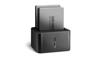 AXAGON | SuperSpeed USB DUAL 2.5" SSD/HDD MINI dock | ADSA-D25