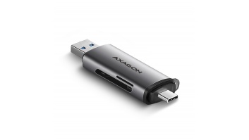 AXAGON Mobile USB 3.2 Gen 1card reader with USB-C and USB-A connectors | CRE-SAC