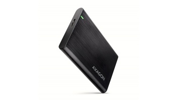 AXAGON Screwless aluminum USB 3.2 Gen 1 - SATA 6G external box for 2.5" SSD/HDD