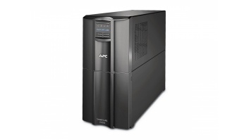 APC Smart-UPS, LINE Interactive, 2200VA, Tower, 230V, 8x IEC C13 + 2x IEC C19 sockets, SmartConnect port + SmartSlot, AVR, LCD, Black