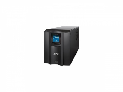 APC Smart-UPS C, LINE Interactive, 1500VA, Tower, 230V, 8x IEC C13 sockets, SmartConnect port, USB and serial, AVR, graphic LCD, Black