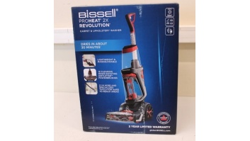 SALE OUT. | Bissell | Carpet Cleaner | ProHeat 2x Revolution | Corded operating | Handstick | Washing function | 800 W | - V | Red/Titanium | Warranty 24 month(s) | DAMAGED PACKAGING