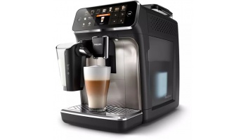 Philips | Series 5400 Coffee Maker | EP5447/90 | Pump pressure 15 bar | Built-in milk frother | Fully Automatic | 1500 W | Black