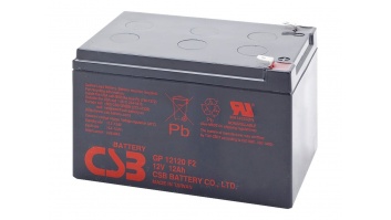 CSB Battery Battery 12V 12Ah F2 Pb | GP12120