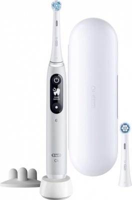 Oral-B Electric Toothbrush | iO6 | Rechargeable | For adults | Number of brush heads included 1 | Number of teeth brushing modes 5 | White