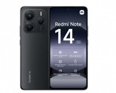 Xiaomi Redmi | Note 14 | Midnight Black | 6.67 " | AMOLED | 1080 x 2400 pixels | Mediatek | Dimensity | Internal RAM 8 GB | 256 GB | Dual SIM | 5G | Main camera resolution 50+8+2 MP | Secondary camera resolution 20 MP | Android | 14