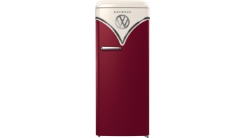 Gorenje Retro Refrigerator | OBRB615DR | Energy efficiency class D | Free standing | Larder | Height 152.5 cm | Fridge net capacity 225 L | Freezer net capacity 22 L | 38 dB | Red