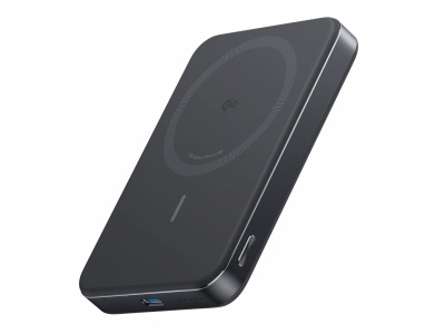 Anker MagGo Wireless Powerbank (With 30W C port, Ultra slim) | A1664H11 | 10000 mAh | Black