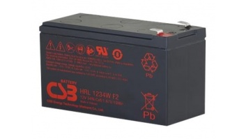 CSB Battery Battery 12V 9Ah 34W Pb F2 | HRL1234W