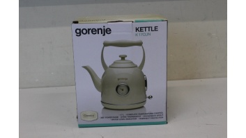 SALE OUT. | Gorenje Kettle | K17CLIN | Electric | 2000 W | 1.7 L | Plastic/Metal | 360° rotational base | Ivory | DAMAGED PACKAGING, DENT ON SIDE