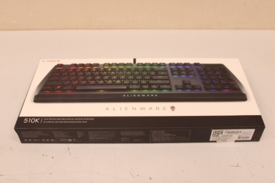 SALE OUT. Dell Alienware 510K Low-profile RGB Mechanical Gaming Keyboard - AW510K (Dark) | Dell | Alienware Gaming Keyboard | AW510K | Dark Gray | Mechanical Gaming Keyboard | Wired | EN | USED AS DEMO | English | Numeric keypad