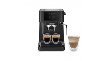 Delonghi | Coffee Maker | EC230 | Pump pressure 15 bar | Built-in milk frother | Semi-automatic | 360° rotational base No | 1100 W | Black