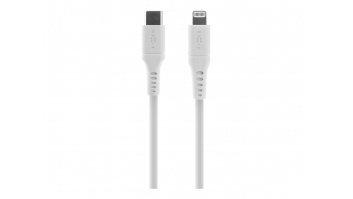 Fixed | Liquid Silicone Cable USB-C/Lightning, 2 m | FIXDLS-CL2-WH