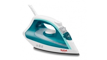 TEFAL | Steam Iron | FV1710 | Steam Iron | 1800 W | Water tank capacity 200 ml | Continuous steam 24 g/min | Steam boost performance 80 g/min | White/Green