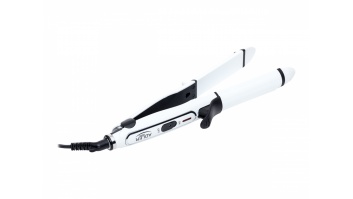 Adler | Hair straightener 2 in 1 | AD 2104 | Warranty 24 month(s) | Ceramic heating system | 50 W | White