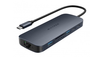 Hyper | HyperDrive Next 11 Port USB-C Hub | HD4006GL | Ethernet LAN (RJ-45) ports 1 | HDMI ports quantity 2 x 4K 60Hz