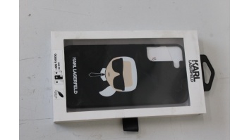 SALE OUT. Karl Lagerfeld KLHCS22MSLKHBK S22+ S906 black hardcase Silicone Karl`s Head DIRTY PACKAGING | Karl Lagerfeld DIRTY PACKAGING