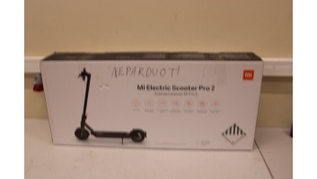 SALE OUT. Xiaomi Mi Electric Scooter Pro 2 (Black) | Xiaomi Mi Electric Scooter Pro 2 | 600 W | 25 km/h | 3 month(s) | Black | USED, SCRATCHED, DIRTY, MISSING INNER PACKAGING