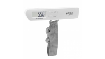Adler | Travel Luggage Scale | AD 8191 | Maximum weight (capacity) 50 kg | Low Battery Indicator; Measurement Range: From 50g to 50kg; Overload Indicator