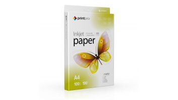 ColorWay PrintPro Matte Photo Paper, 190g/m, A4, 100pcs.