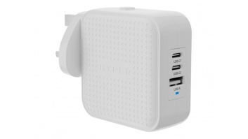 Hyper HyperJuice 70W USB-C GaN Travel Charger (3C+1A) - White | Hyper
