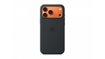 Apple iPhone 17 Pro Max Silicone Case with MagSafe – Black | Apple