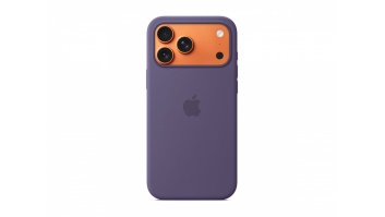 Apple iPhone 17 Pro Max Silicone Case with MagSafe – Purple Fog | Apple