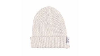Lodger Beanie Ciumbelle bērnu cepurīte, Cloud Dancer, 6-12 mēn.