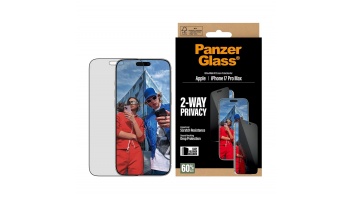 PanzerGlass Screen protector | Apple | iPhone 17 Pro Max | Glass | Transparent | Ultra-Wide Fit w. EasyAligner