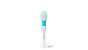 Sonicare for Kids Mini zobu birstes uzgalis, 2 gab,3+, Balta/ciāna