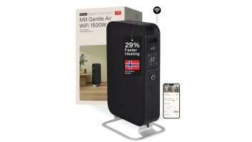 Mill | Heater | OIL1500WIFI3 Gentle Air | Oil Filled Radiator | 1500 W | Suitable for rooms up to 22 m² | Black