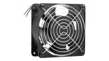 Lanberg Fan for 10"/19" rack wall-mount cabinet 230V, 120x120x38 mm | AK-1501-B | Black