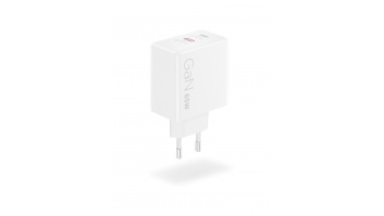 Lenovo Dual USB-C 65W GaN Charger | USB-C | 65 W | Charger