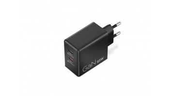 Lenovo Dual USB-C 65W GaN Charger | USB-C | 65 W | Charger