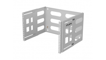 Lanberg Folding Bracket Wall-mount 19" 6U 497x400/240, Grey