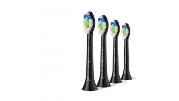 Philips | Replacement brush heads | HX6064/88 Sonicare Optimal White | Heads | For adults | Number of brush heads included 4 | Black
