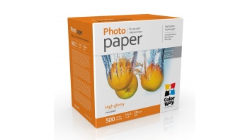 ColorWay Photo Paper, 500 sheets | 230 g/m² | 10x15 | High Glossy