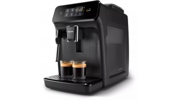 Philips | Espresso Coffee maker | EP1220/00 | Pump pressure 15 bar | Built-in milk frother | Fully automatic | 1500 W | Black