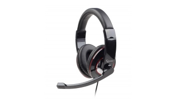 HEADSET STEREO USB BLACK/MHS-U-001 GEMBIRD