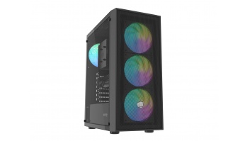 Fury PC Case | SHOBO SH8F ARGB | Black | Midi Tower