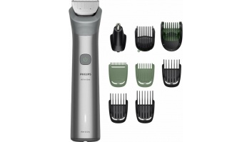 Philips All-in-One Hair trimmer | MG5931/15 Series 5000 | Cordless | Number of length steps 13 | Step precise 0.5 mm | Light gray