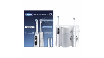 Oral-B Electric Toothbrush | iO6 & OxyJet | Rechargeable | For adults | Number of brush heads included 2 | Number of teeth brushing modes 5 | White