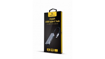 I/O HUB USB-C 4PORT/UHB-CM-U3P1U2P3-01 GEMBIRD