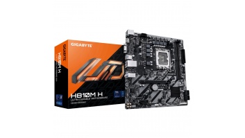 Gigabyte H810M H | Processor family Intel | Processor socket LGA1851 | DDR5 | Supported hard disk drive interfaces SATA, M.2 | Number of SATA connectors 4